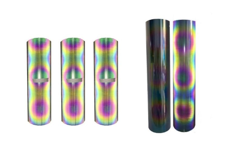 Decal phản quang 7 màu